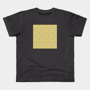 Triangles- yellow Kids T-Shirt